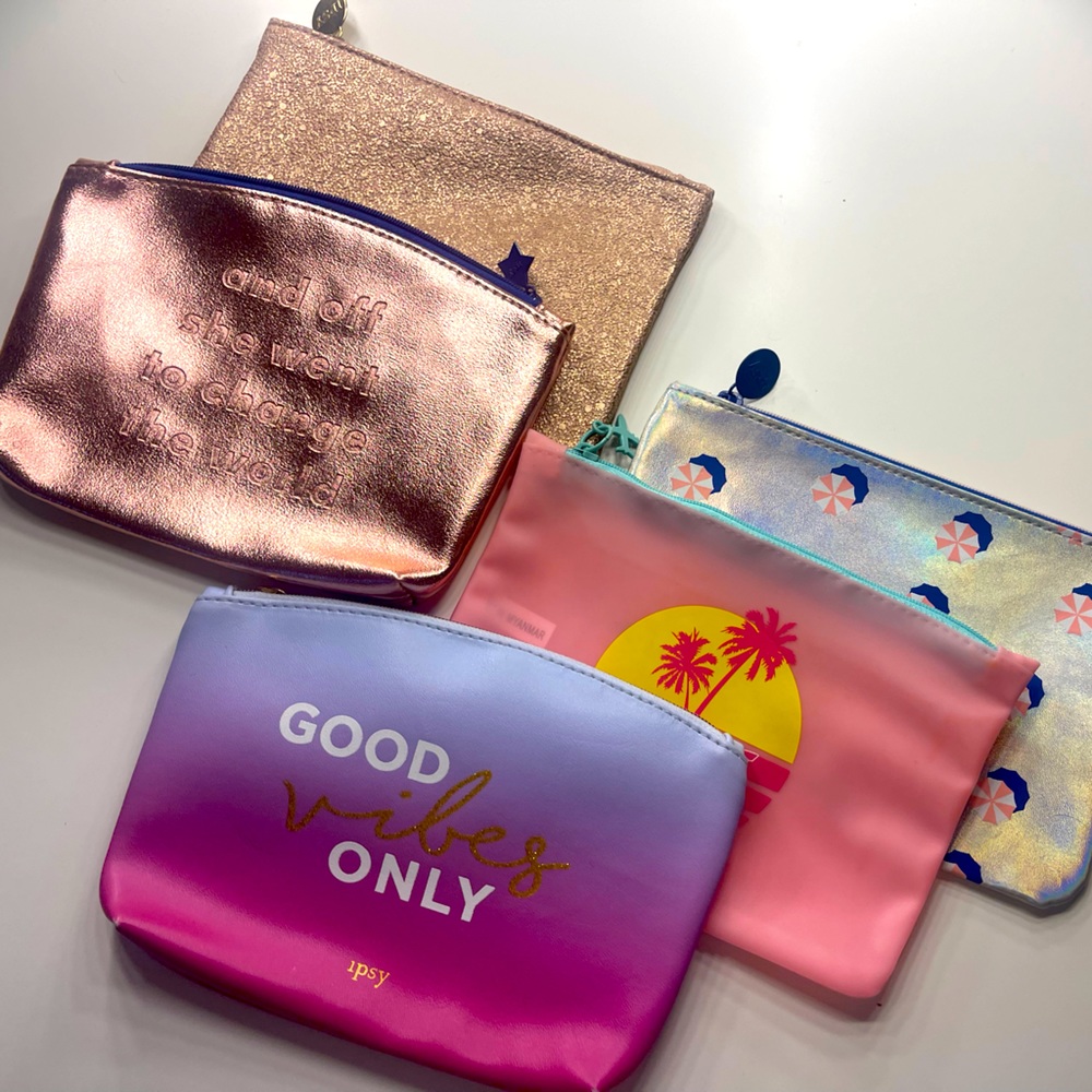 5 Pack of IPSY bags